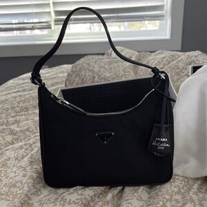 Prada Black Shoulder Bag (worn once!)